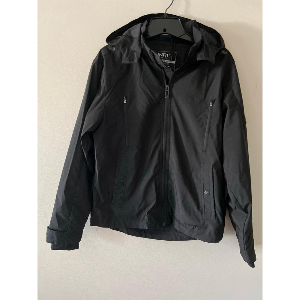 UNRL Boys Elite Midweight Jacket Black Youth M/L
